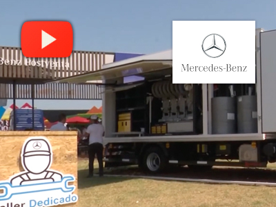 Lanzamiento de Mercedes Benz en Expoagro 2020